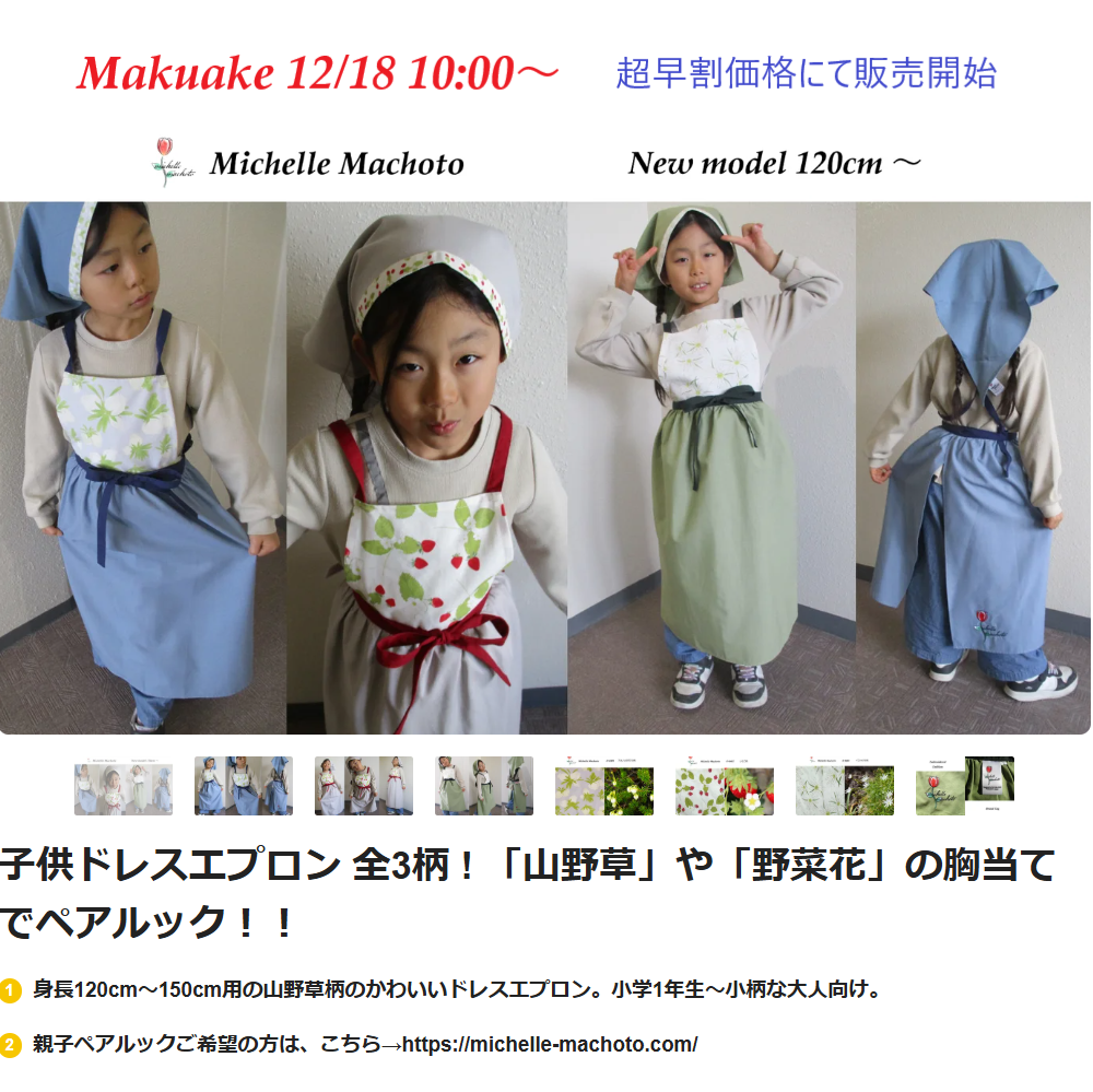 12/18 Makuake 販売開始