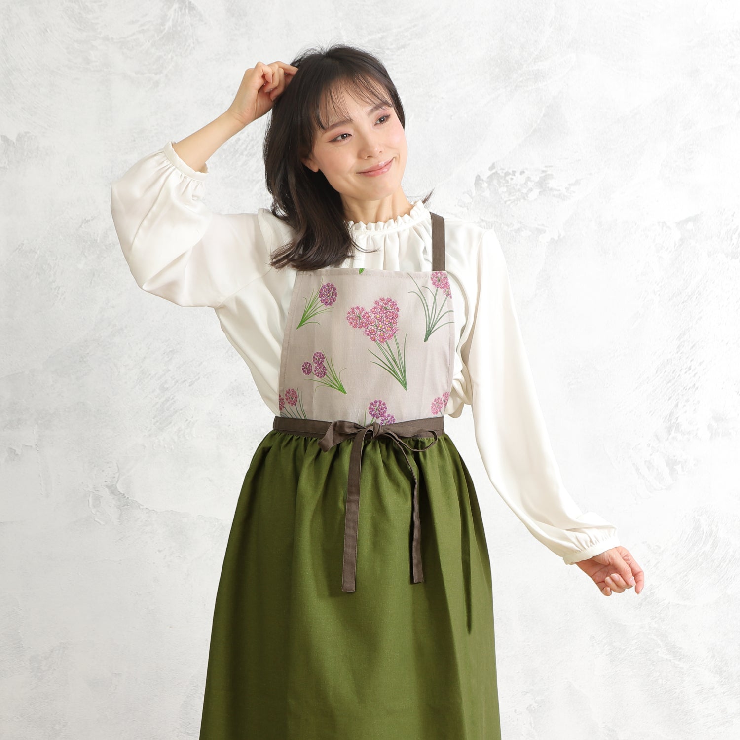 ミ*ミ様 フェイラー　ノワルージュ　エプロン fel21-c146_1.jpg