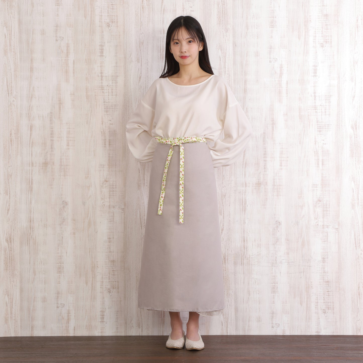 [Michelle Machoto] ミッシェルマコット いちご柄 ソムリエエプロン D-0602-2