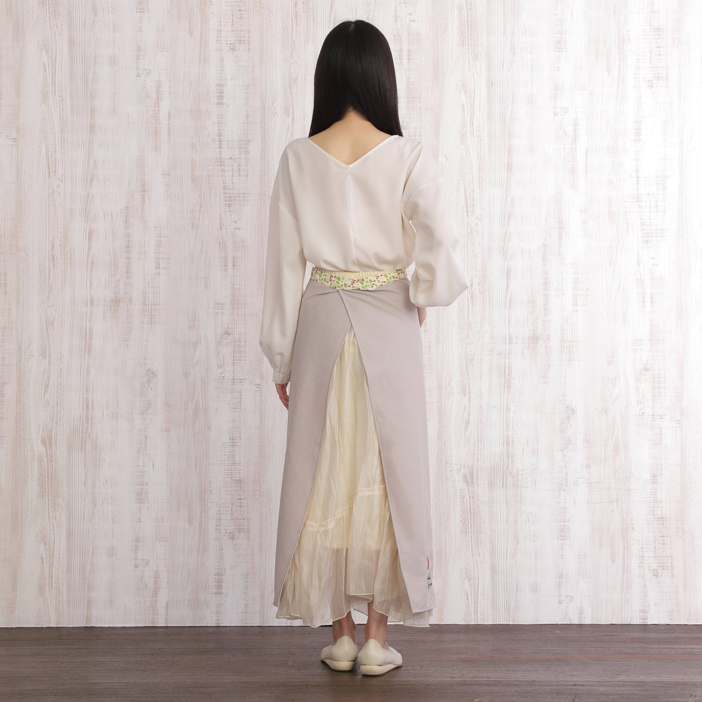 [Michelle Machoto] ミッシェルマコット いちご柄 ソムリエエプロン D-0602-2